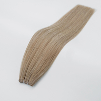 Extensions de cheveux 100% naturels vierges Genius Wefts à double trame, personnalisables en couleur, qualité salon