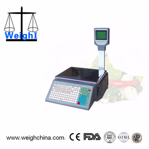 Báscula Comercial WEIGHI ACS-BC con Pantalla LCD, Impresión de Etiquetas de Código de Barras, ABS, OEM/ODM - Product Image 2