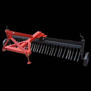 Moissonneuse-batteuse hydraulique à double lame tractée par tracteur pour maïs, feuilles de thé, blé, compatible avec tracteurs de 4 à 9 tonnes - Product Image 1