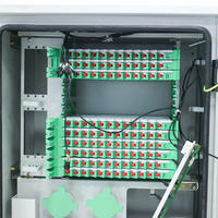 GL grosir pabrik 8 12 24 36 48 288 port dipasang di dinding odf SM mm 144f kabinet serat optik