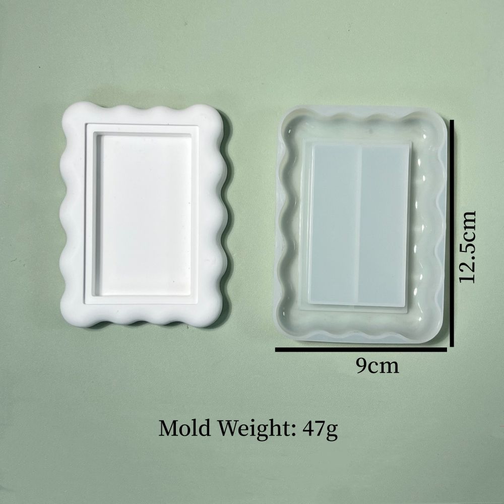 White-Rectangular shaped