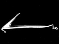 Tube de plaque de guidage des feux diurnes pour Lexus LX570 2016-2019