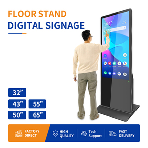 4K Full Color Self-Service Business OEM Floor Standing Touch Screen Digital Signage Kiosk - Product Image 3