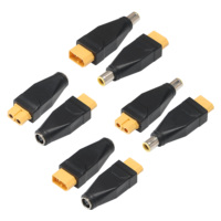 Adaptateur Convertisseur XT60 vers DC 7909 Robuste Mâle-Femelle pour Centrale Électrique Portable, Générateur Solaire, Batterie Lipo