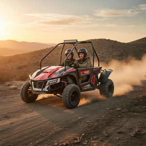 Moteur à essence 180CC 4 temps, transmission par arbre, <span class=keywords><strong>cadre</strong></span> renforcé de qualité supérieure, freins hydrauliques, châssis robuste, amortisseurs réglables, couple élevé - Product Image 1