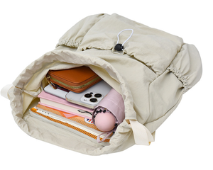 Sac à dos tendance style coréen imperméable avec cordon de serrage, léger, décontracté, pour le voyage et la gym - Product Image 5