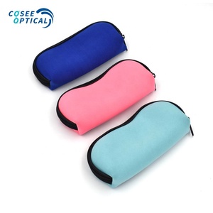 <span class=keywords><strong>Étui</strong></span> pour <span class=keywords><strong>lunettes</strong></span> de soleil en néoprène sac de <span class=keywords><strong>lunettes</strong></span> de protection pochette à <span class=keywords><strong>lunettes</strong></span> à fermeture éclair souple avec clip ceinture bricolage <span class=keywords><strong>Photo</strong></span> impression - Product Image 2