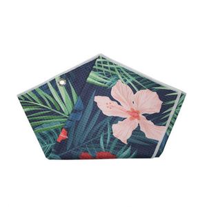 Toalla de Golf Personalizada con Bordado, Rectangular, Magnética, de Microfibra Tipo Waffle - Product Image 3