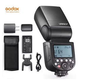 850III ไฟอาหารมื้อเย็นแบตเตอรี่ลิเธียมไอออนระบบ X ไร้สาย GN60 76W 2.4G สำหรับ Canon Nikon SONY Pentax <span class=keywords><strong>Olympus</strong></span> - Product Image 1