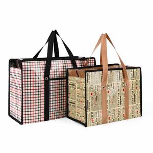 High-quality, Reusable, Eco-friendly Printed Non-woven Fabric PP Woven Waterproof Shopping <b>Bags</b> - Product Image 3