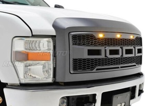 Grille de pare-chocs avant de voiture, grilles de course, calandre pour Ford F250 F350 F450 2008-2011, kit carrosserie, accessoires automobiles - Product Image 3