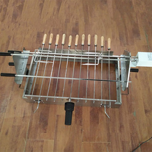 Macchina <span class=keywords><strong>per</strong></span> Barbecue Brasiliano con <span class=keywords><strong>Spiedo</strong></span> Rotante in Acciaio Inox, Capacità 15kg, Motore <span class=keywords><strong>per</strong></span> Arrosto - Product Image 5