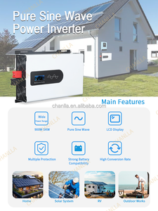 2000 Watt <span class=keywords><strong>5000</strong></span> Watt onde sinusoïdale pure 12V 24V 48V 72V DC à 110V 120V convertisseur pour RV voiture maison onduleur hors réseau écran LCD - Product Image 3