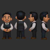 Figurine d'action en résine personnalisable modèle de dessin animé mobile pour le jeu de rôle améliore le jeu créatif et imaginatif