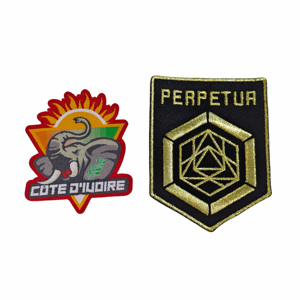 Serviettes à motifs de dessins animés à la mode en gros, brodées et avec des patchs de logo créatifs - Product Image 4