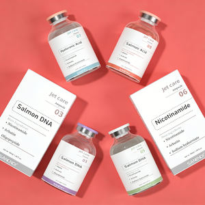 Sérum OEM Jet Peel à l'acide hyaluronique, collagène de saumon et peptides ADN pour le rajeunissement, l'hydratation, l'anti-âge, l'éclat et la réparation de la peau - Product Image 4