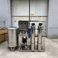 Système d'osmose inverse en acier inoxydable à économie d'énergie avec écran tactile PLC pour le traitement de l'eau d'alimentation des chaudières