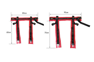 Accessori per trampolino per esterni commerciali per bambini imbracatura di sicurezza per trampolino <span class=keywords><strong>Bungee</strong></span> <span class=keywords><strong>Jumping</strong></span> imbracatura allargata e ispessita - Product Image 2