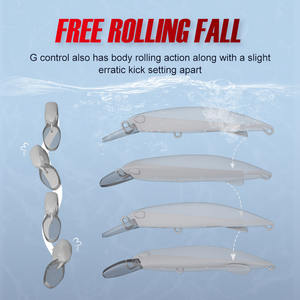 Leurre de pêche à la traîne pour la pêche au <span class=keywords><strong>brochet</strong></span> en eau salée, leurre coulant de type <span class=keywords><strong>jerkbait</strong></span>, <span class=keywords><strong>meilleur</strong></span> fabricant - Product Image 6