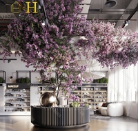 Beauty Makeup Store Display Vitrine Luxuriöse Holz-Hautpflege-Ausstellungsschränke mit Beleuchtung Hochwertige Kosmetik-Möbel nach Maß