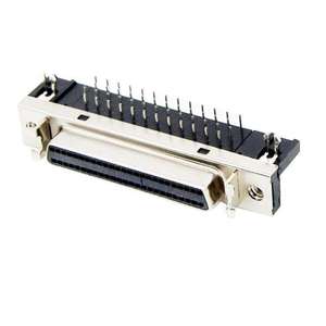 ขั้วต่อ SCSI 50 พิน แบบตัวเมีย ระยะห่างระหว่างขั้ว 1.27 มม. แบบมุมฉากชนิด DIP ซ็อกเก็ต SCSI 50 พิน (5787082-5) สำหรับระบบอัตโนมัติ - Product Image 2