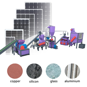 Línea de Producción de Reciclaje de Paneles Solares Industriales, Máquina de Trituración y Separación Fotovoltaica - Product Image 1