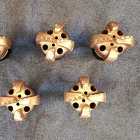 Mèche de forage PDC en carbure de tungstène à corps en acier pour puits d'eau, 165-250 mm, norme ISO/API, marque Ruida, outil de forage géologique