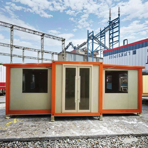 Hiện đại gia đình Cube 20ft 40ft mở rộng container nhà với sạch dòng có thể gập lại Thiết kế trung tính bảng màu - Product Image 3