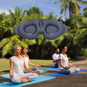 หน้ากากปิดตา EVA แบบปิดแสงสำหรับการนอนหลับ พร้อมสายรัดปรับได้ - Product Image 5