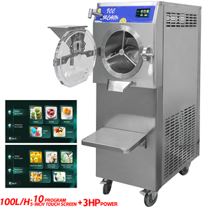 Macchina per Gelato Duro Commerciale con Funzione di Controllo del Sovraccarico, Congelamento Rapido, 15 Minuti per Batch - Product Image 1