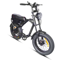 适用于 T3 Pro Max 电动山地自行车 250W/500W 20 英寸锂电池无刷电机复古电动自行车