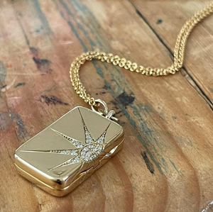 Изготовленный на заказ нержавеющая сталь 18K позолоченный Мемориальный бижутерия фото медальон ожерелье для женщин подарок - Product Image 5