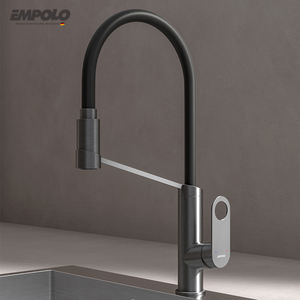 <span class=keywords><strong>Robinet</strong></span> de cuisine de luxe moderne mitigeurs chauds et froids <span class=keywords><strong>robinet</strong></span> d'évier à levier unique en laiton - Product Image 1