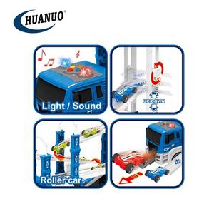 Petite <span class=keywords><strong>enfance</strong></span> multifonction déformation <span class=keywords><strong>Police</strong></span> voiture fente jouets véhicule électrique stockage camion jouet - Product Image 4