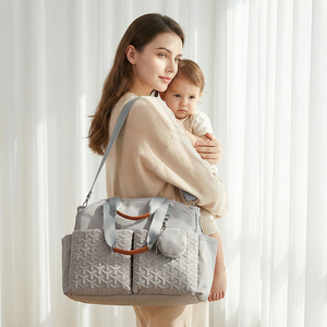 <span class=keywords><strong>Sac</strong></span> à langer multifonctionnel imperméable avec logo personnalisé, <span class=keywords><strong>sac</strong></span> à <span class=keywords><strong>main</strong></span> de voyage pour <span class=keywords><strong>femme</strong></span> de grande capacité, <span class=keywords><strong>sac</strong></span> à <span class=keywords><strong>dos</strong></span> pour l'extérieur - Product Image 6