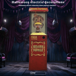 Máquina de Palomitas Eléctrica Grande con Inducción, Diseño de Payaso Saltarín, para Casa Embrujada, Halloween - Product Image 4