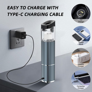 Nouvel <span class=keywords><strong>aspirateur</strong></span> de voiture miniature, <span class=keywords><strong>aspirateur</strong></span> à main <span class=keywords><strong>sans</strong></span> <span class=keywords><strong>fil</strong></span>, <span class=keywords><strong>aspirateur</strong></span> de voiture portable avec moteur <span class=keywords><strong>sans</strong></span> balais, aspiration de 12000 Pa - Product Image 4