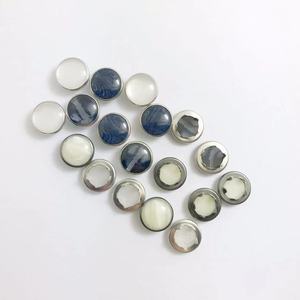 Phụ kiện may mặc OEM, hợp kim kẽm, nút bấm kim loại ngọc trai tùy chỉnh 5 chấu, nút bấm kim loại, nút bấm cho bé - Product Image 4