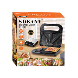 Machine à <span class=keywords><strong>sandwich</strong></span> électrique 750w avec plaques antiadhésives pour la cuisson du petit-déjeuner, du <span class=keywords><strong>fromage</strong></span> grillé, du <span class=keywords><strong>thon</strong></span> fondu et des collations - Product Image 6
