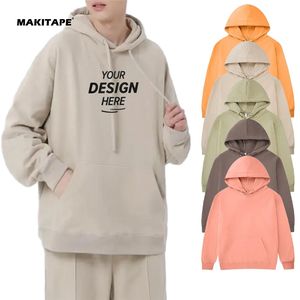 Sudadera con Capucha Personalizada de Alta Calidad para Hombre BYW101, Corte Regular, Tejido Grueso de 380 g/m², Felpa Francesa, Bolsillo Bordado - Product Image 1