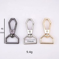 Qiannuo QN101 – Crochet pivotant détachable en alliage de zinc, vis de remplacement pour barre de sac, accessoires de quincaillerie pour sacs à main tendance