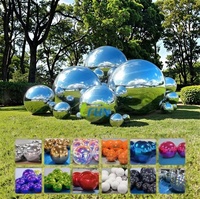 Boule de Noël Miroir Gonflable de 60 cm à 3 m, Sphère Réfléchissante Géante pour Centre Commercial, Magasin, Événement, Scène, Affichage, Vente en Gros
