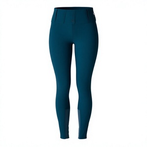 Vente directe usine : Jodhpurs d'équitation western en silicone, coupe ajustée, perforations laser, respirants, séchage rapide, extensibles dans quatre directions, doux et longs - Product Image 3