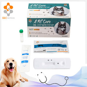 S & C Biotech CPV <span class=keywords><strong>CDV</strong></span> Leptospira vétérinaire Leptospira Ab <span class=keywords><strong>Ag</strong></span> <span class=keywords><strong>Kit</strong></span> de <span class=keywords><strong>test</strong></span> rapide Anti Cassette 1 étape des kits de <span class=keywords><strong>test</strong></span> Lepto Lep - Product Image 2
