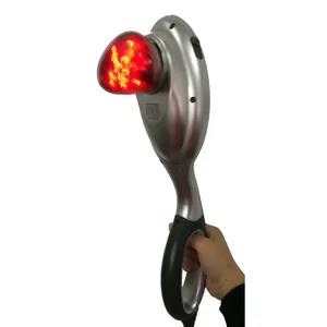 Masajeador corporal de acupresión de calor de luz roja de mano profesional nuevo cojín vibratorio con martillo de masaje de espalda - Product Image 4