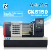 Tour CNC CK6150, tour horizontal pour métaux, tour CNC à charge lourde pour la production en série de pièces de quincaillerie automobile