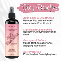 250ml Silkening Mist Hair Spray Menghaluskan Rambut Kusut, Melindungi dari Panas, dan Memberikan Kilau pada Rambut