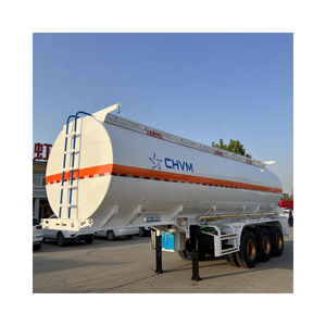 Haute Qualité 40000 Litres 5000 Gallon 40CBM Diesel Pétrole Transport Semi Remorque 3 Essieux En Acier Pétrolier Vente - Product Image 1