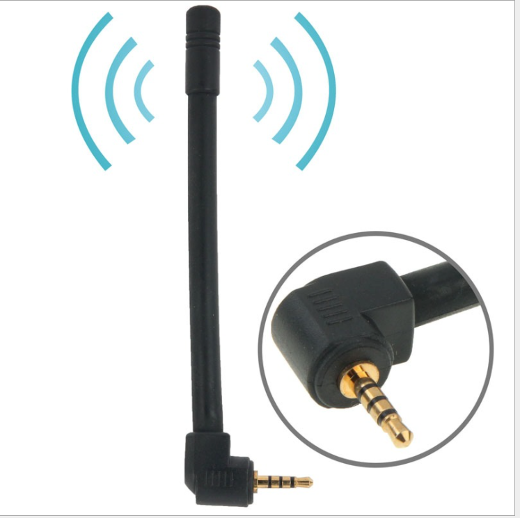 Factory directLy Small Speaker 3.5 mm FM External Antenna Radio antenna for Outdoor Audio FM RADIO