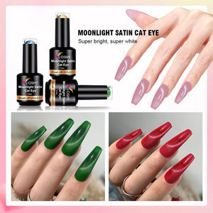 Tpo Hema Free Nail Gel Polish Professional UV LED Gel Nail Polish Set Efecto de ojo de gato Suministros de uñas de larga duración para uso en belleza - Product Image 3